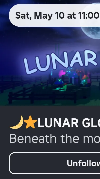 ai character: Lunar glow background