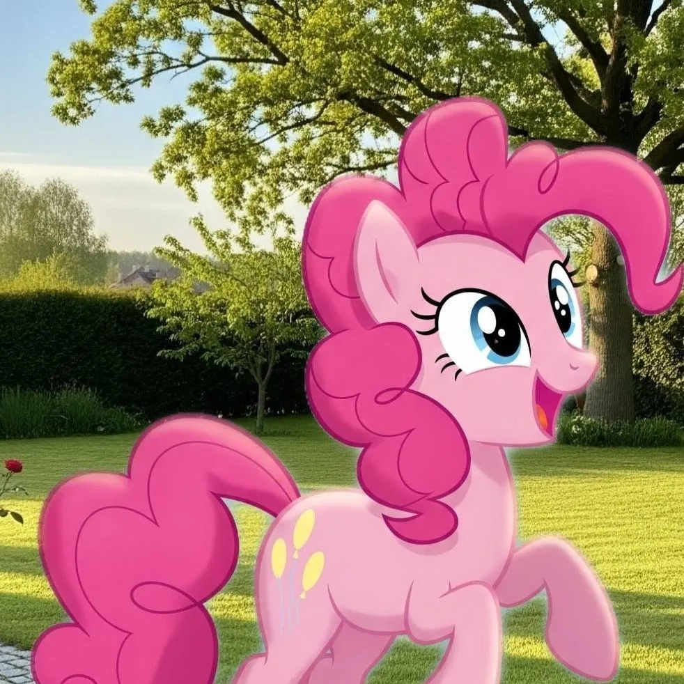 chat with ai character: pinkie pie IRL 