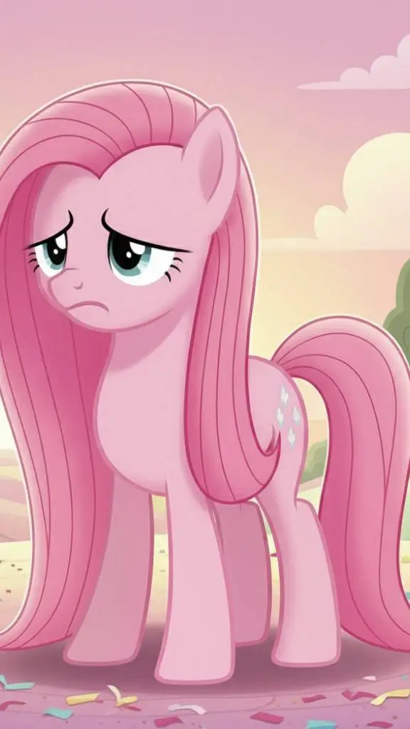 ai character: Pinkamena D Pie background