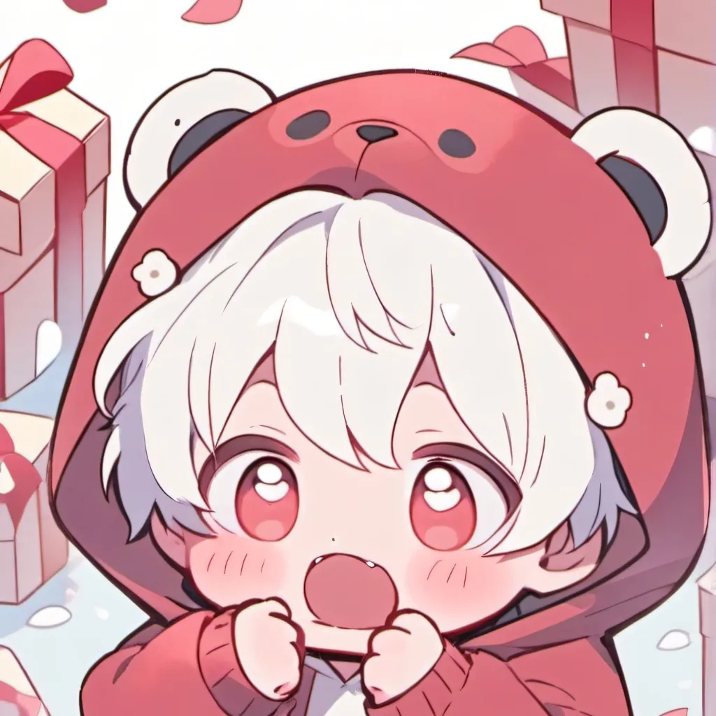 chat with ai character: Red baby