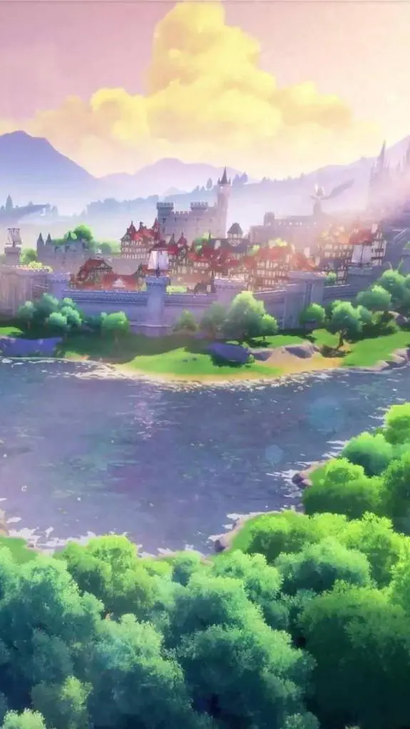 ai character: Mondstadt  background