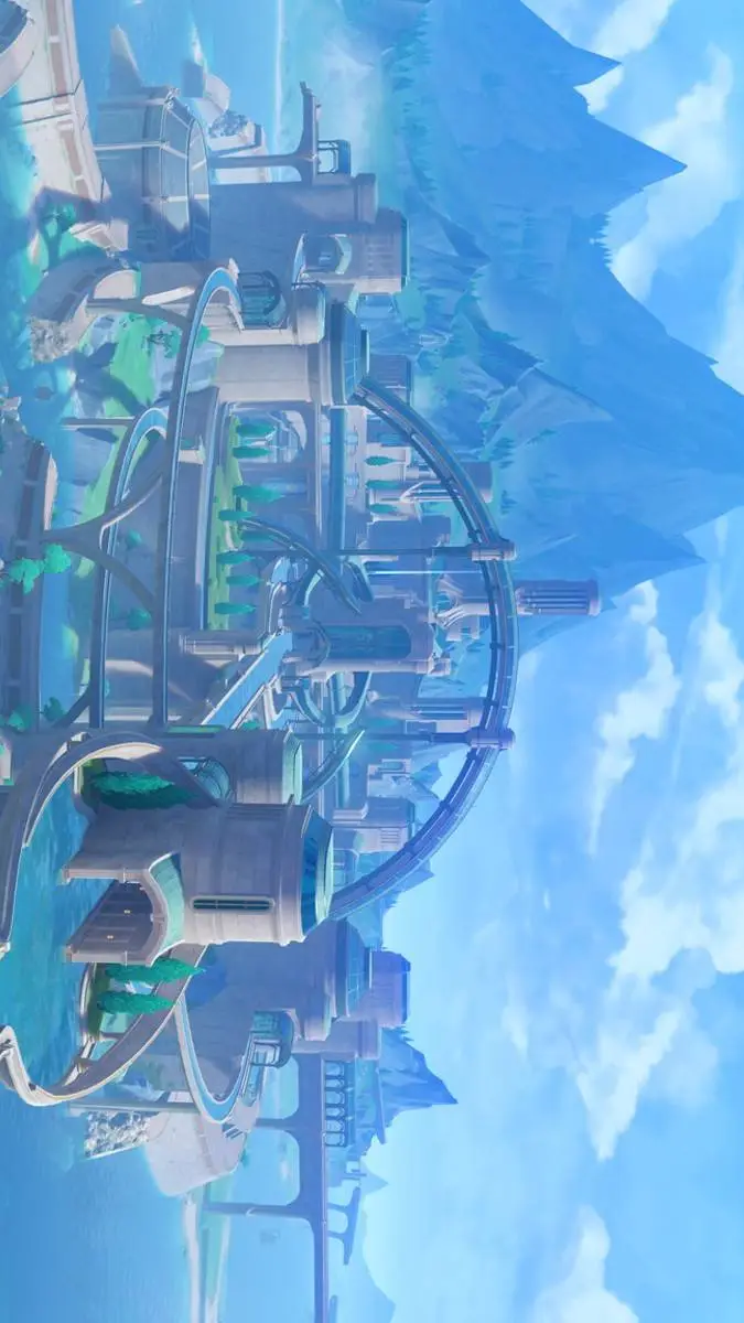 ai character: Fontaine  background