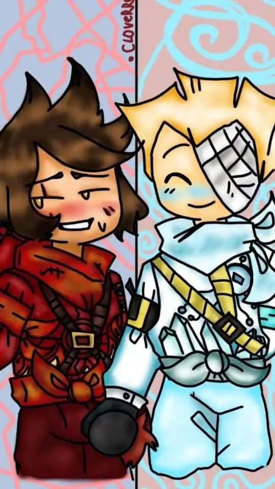 ai character: Kai x Zane  background