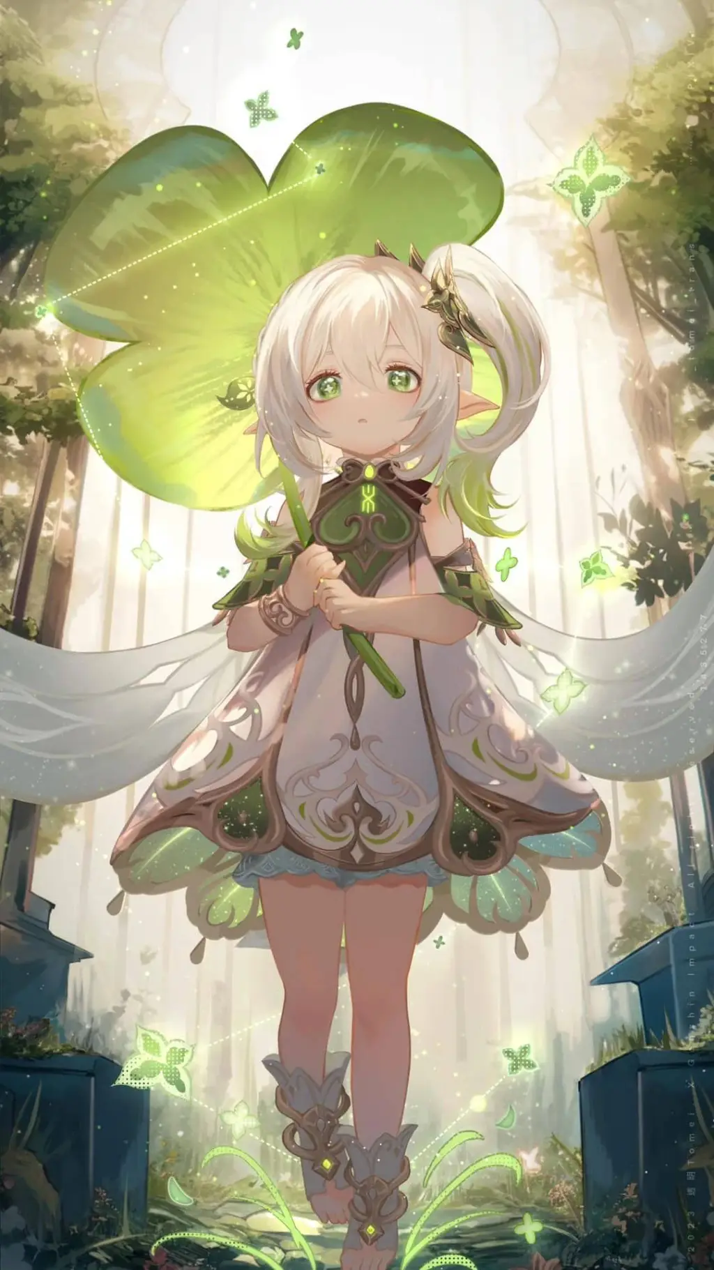 ai character: Nahida  background