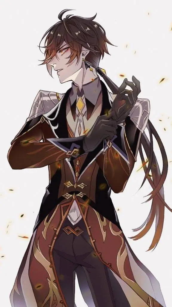 ai character: Zhongli  background