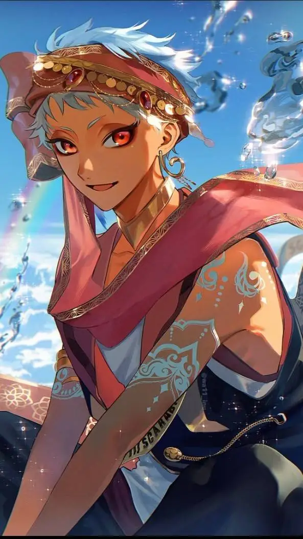 ai character: Twisted Wonderland background