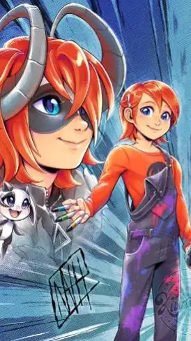 ai character: Miraculous Ladybug background