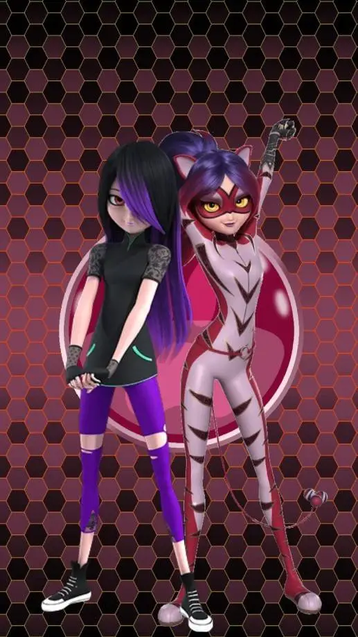 ai character: Miraculous Ladybug background