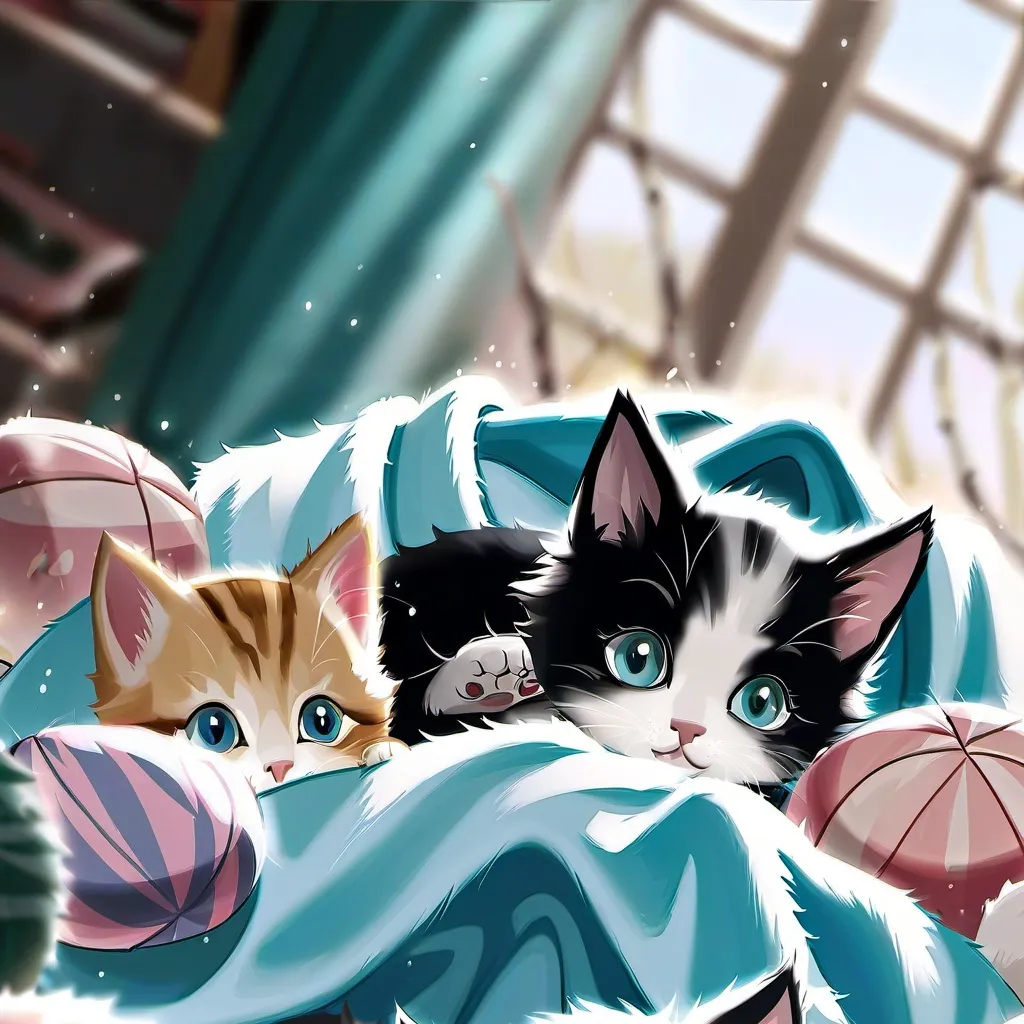 chat with ai character: kitten cafe