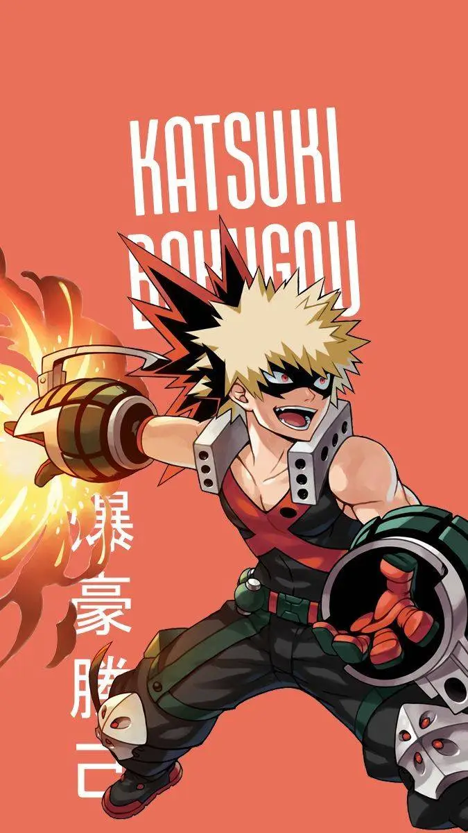 ai character: Sick Katsuki background