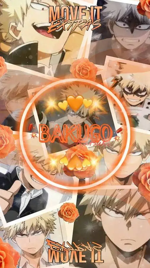 ai character: Katsuki Bakugo background
