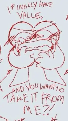 ai character: YOUR/X VILLAIN ARC background