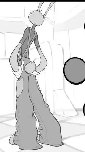 ai character: funnybunny 2 background