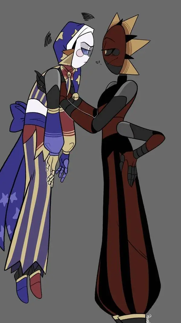 ai character: eclipse x ruin background