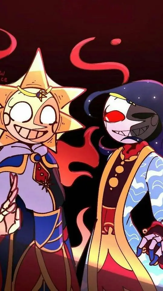 ai character: royal day & night! background