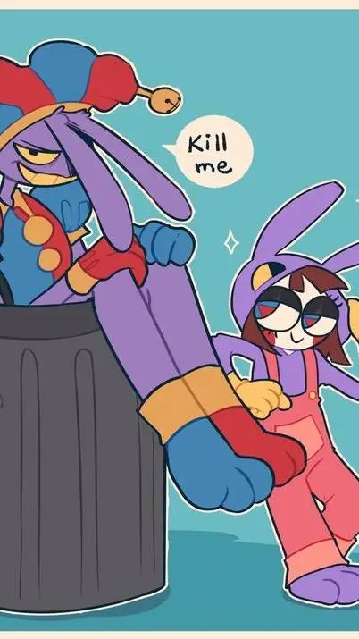 ai character: Funnybunny background