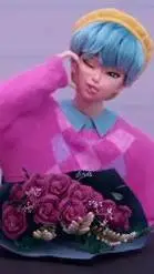 ai character: Baby saja background