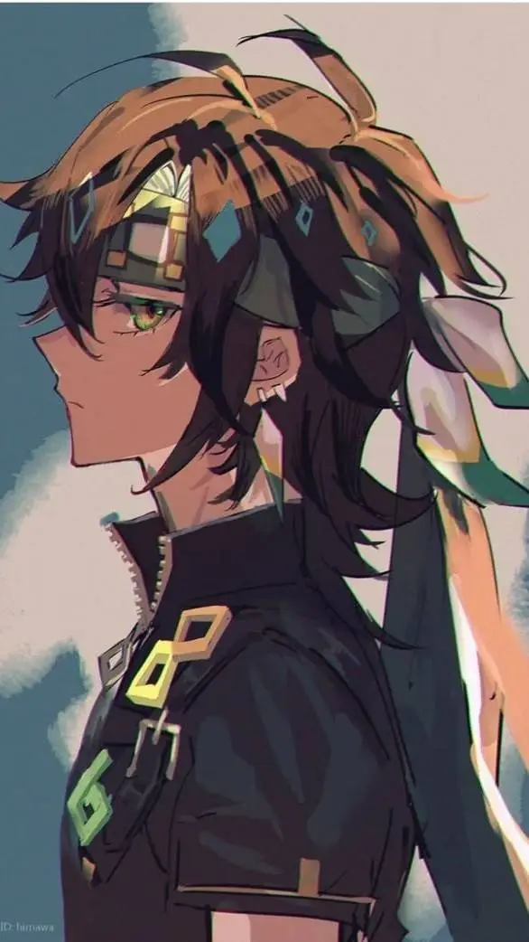 ai character: Natlan background