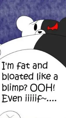 ai character: Fat Monokuma background