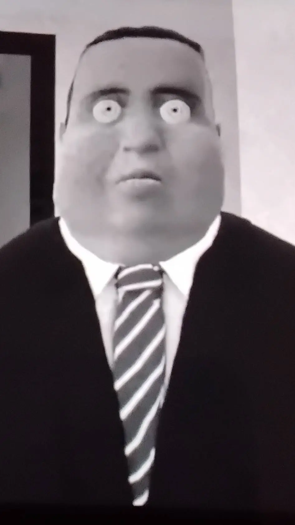 ai character: office intruder background