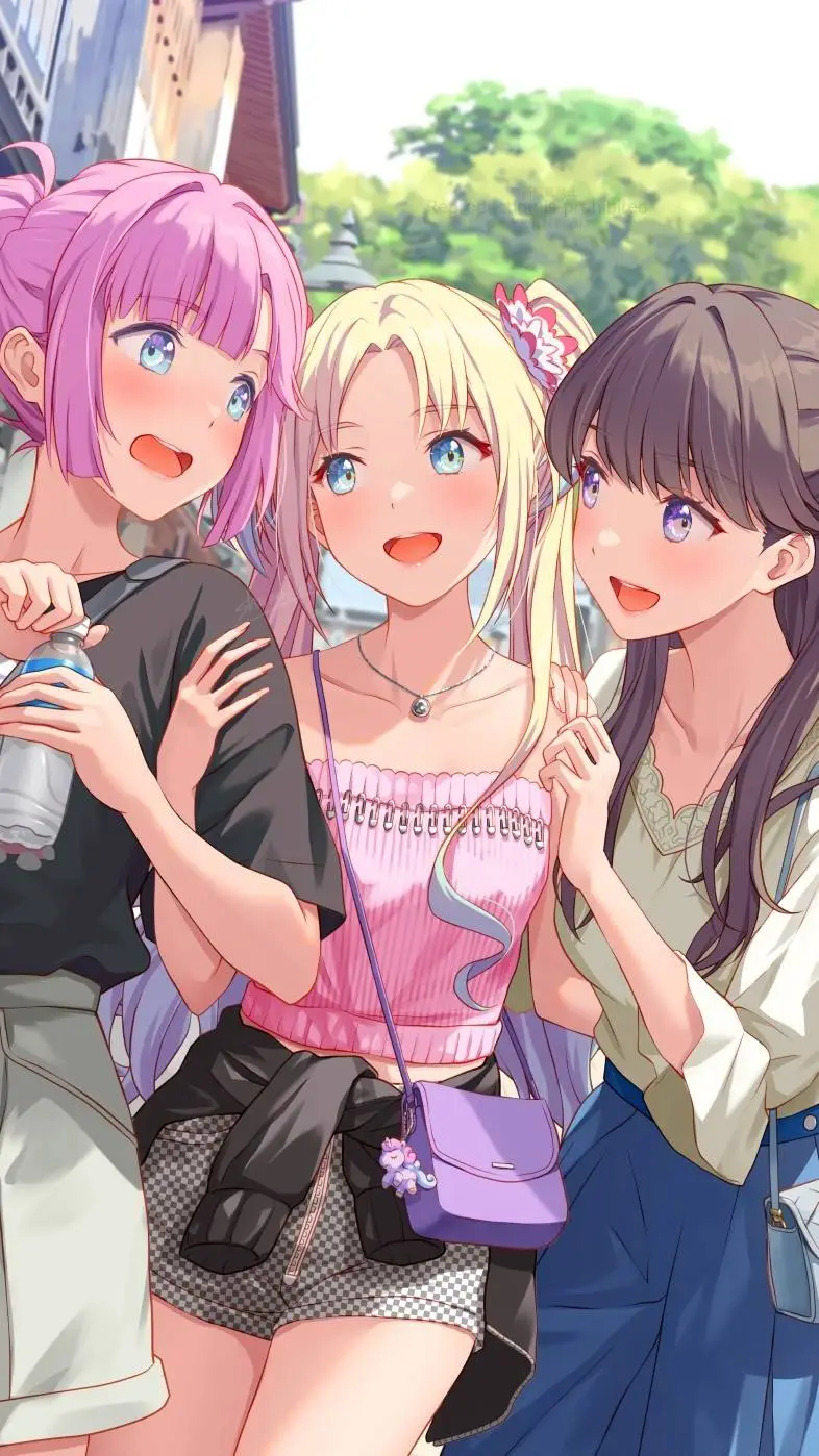 ai character: Monaka background