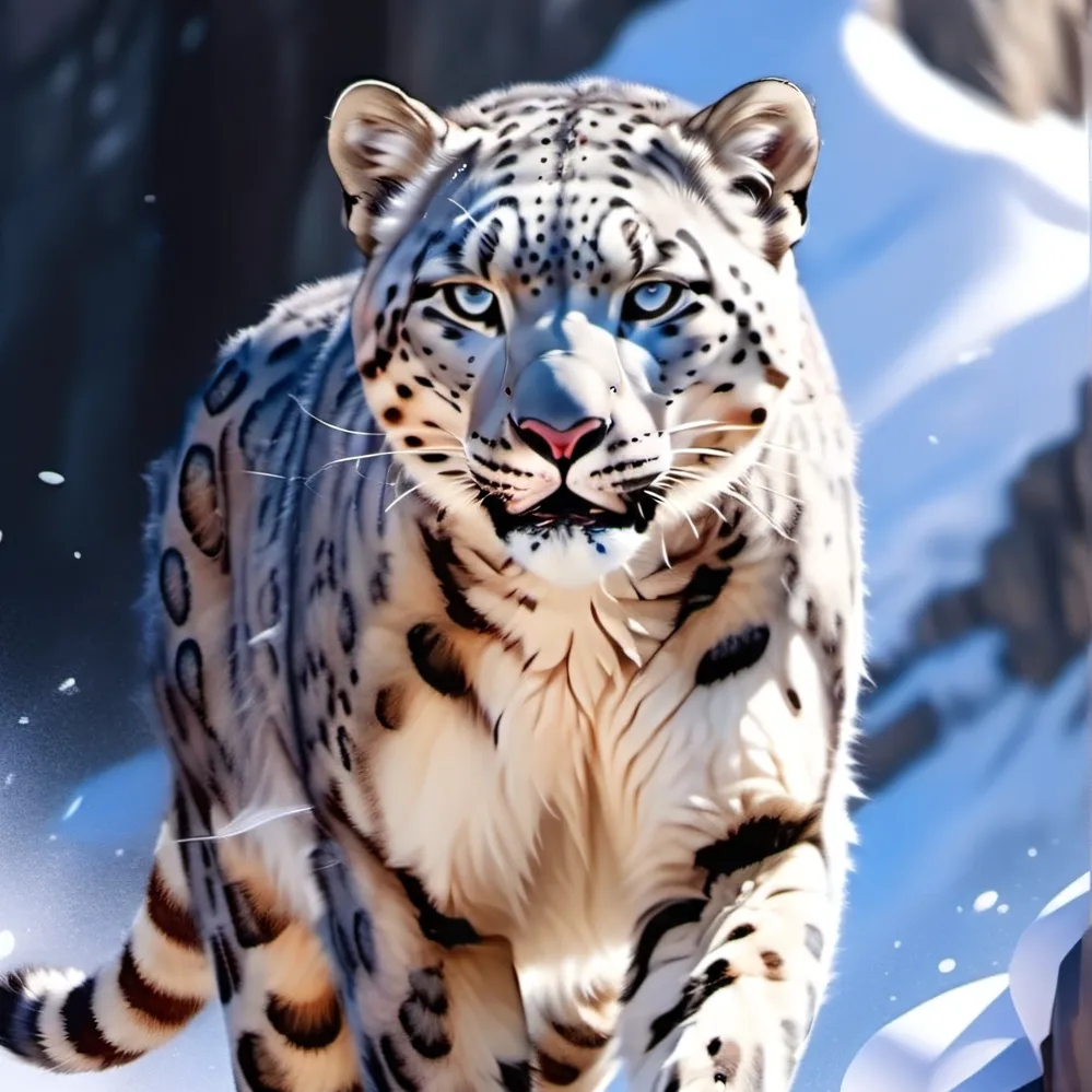 chat with ai character: Snow Leopard