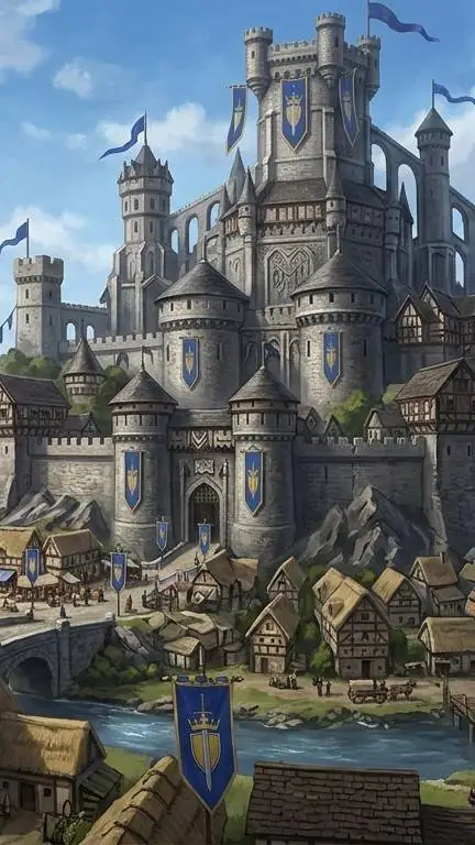 ai character: Asmarus Castle background