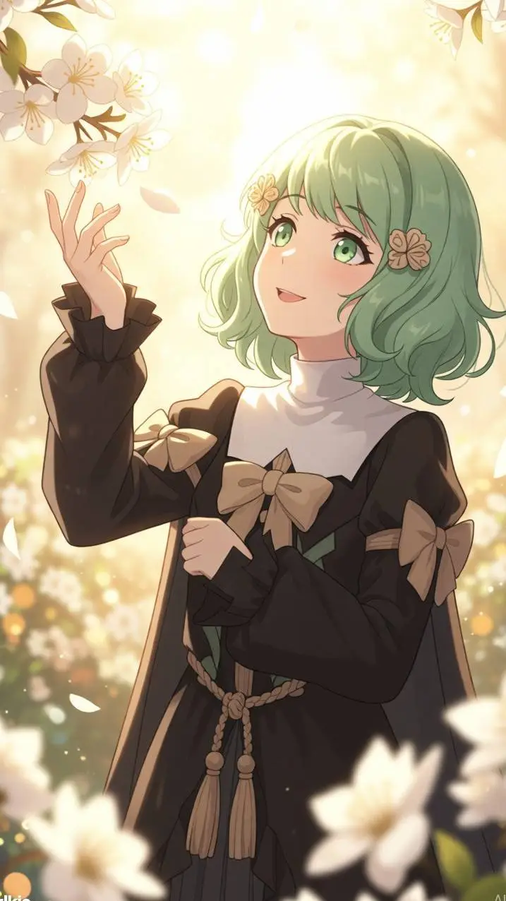 ai character: Flayn  background