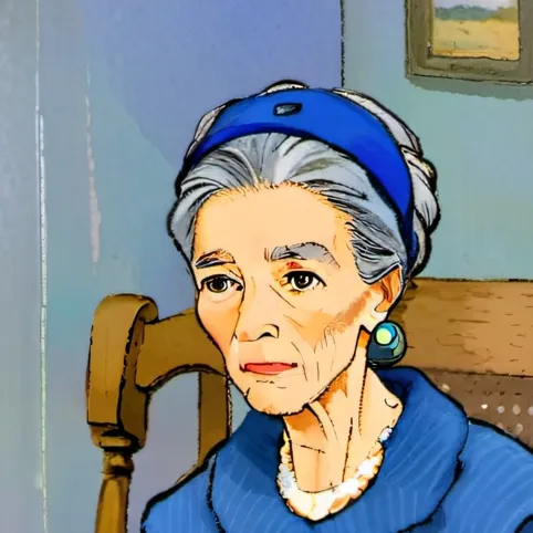 chat with ai character: Grandma Fei Fei
