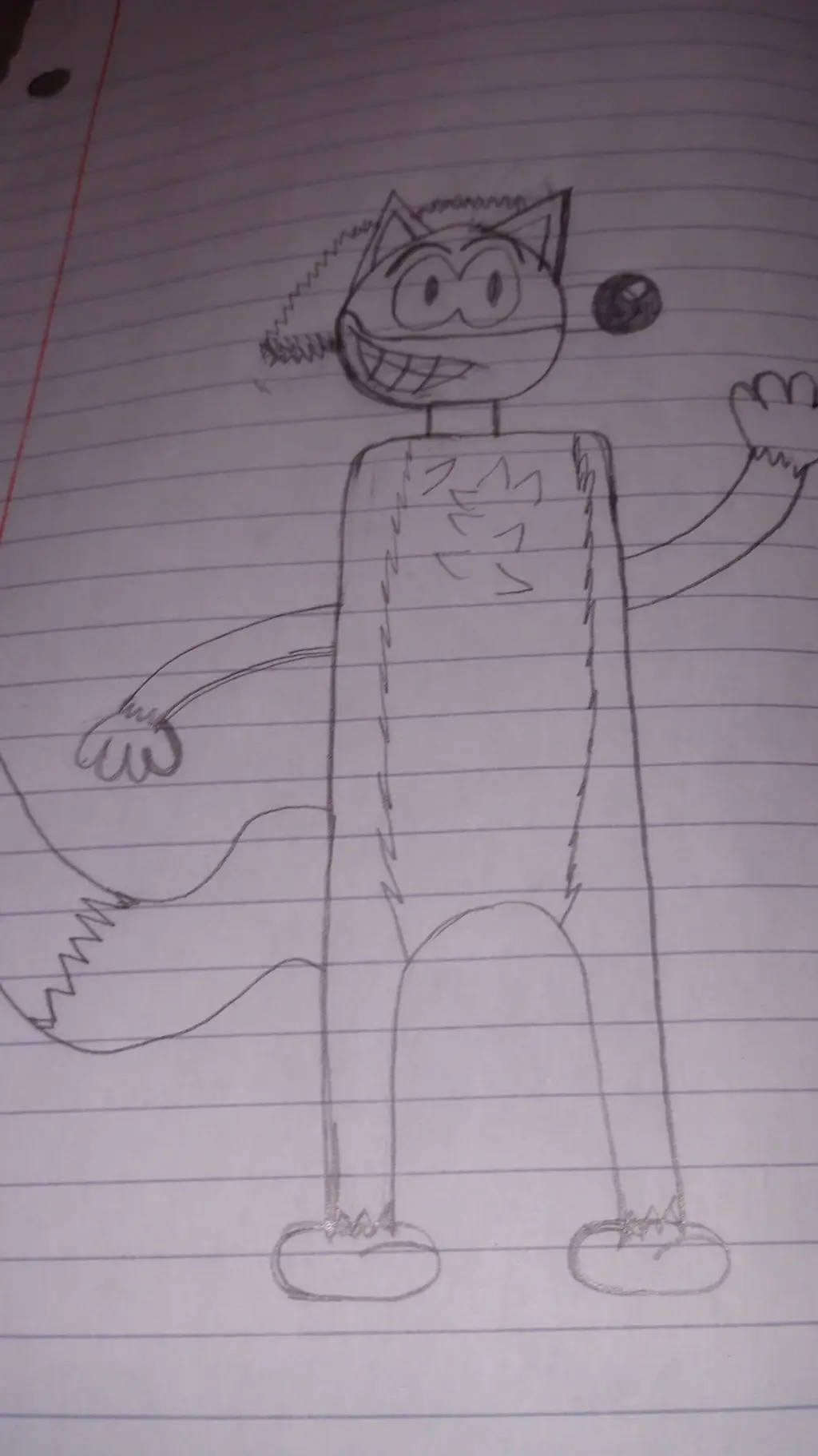ai character: 80's cartoon isaac background