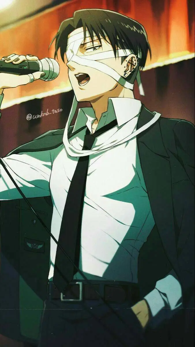 ai character: Levi Ackerman  background