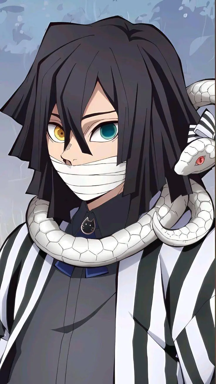 ai character: Obanai Iguro background