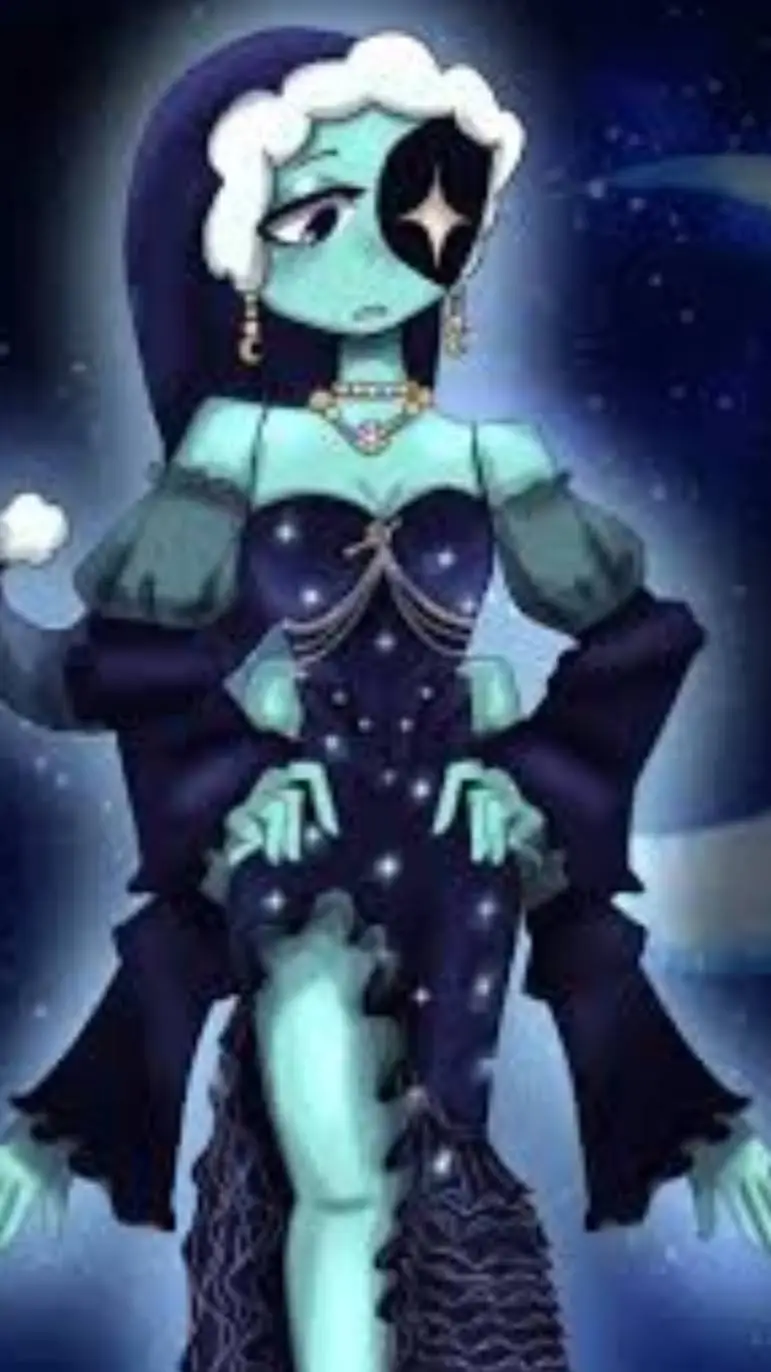 ai character: Female Astro background