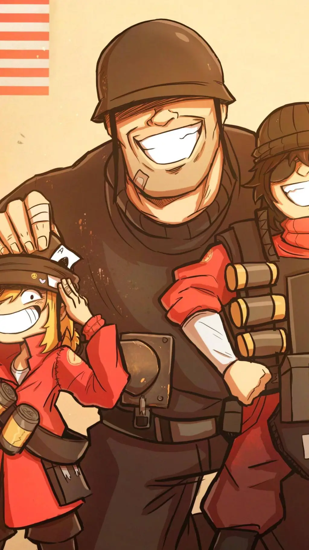 ai character: TF2 background