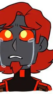 ai character: sad Romeo background