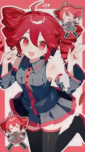 ai character: Kasane Teto background