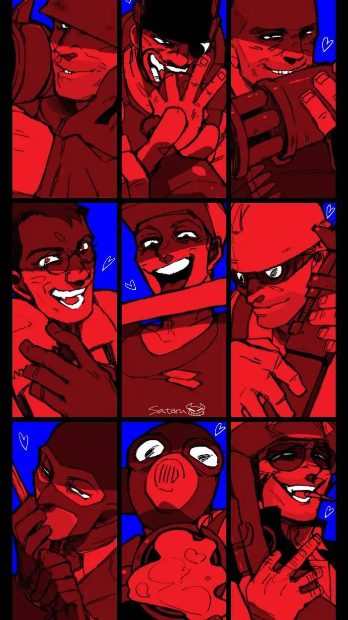 ai character: Yandere fortress 2 background