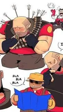 ai character: Heavy x you background