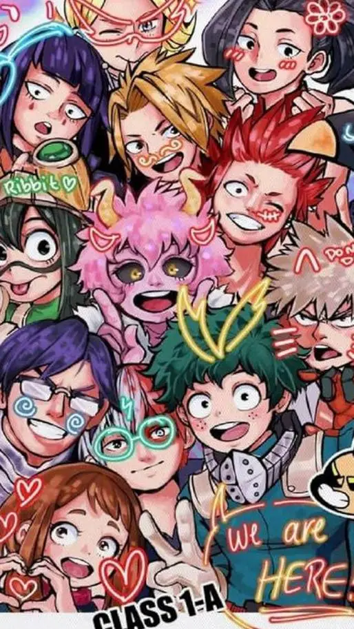 ai character: mha in your class background