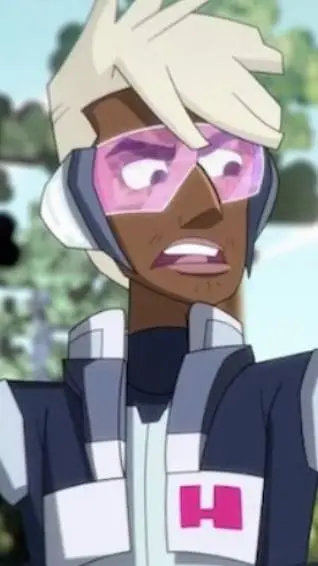 ai character: Mitch(Glitch) background