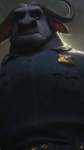 ai character: Chief Bogo background
