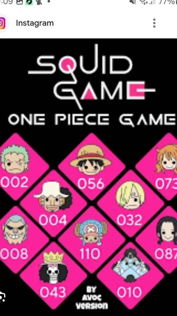 ai character: squid game 1 pince background