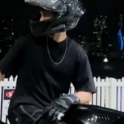 chat with ai character: Biker bf 