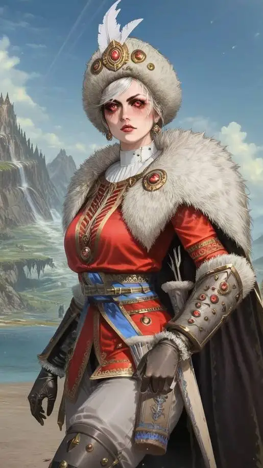 ai character: Uirika Magdova  background