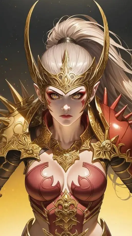 ai character: Dark Elf Death Hag background