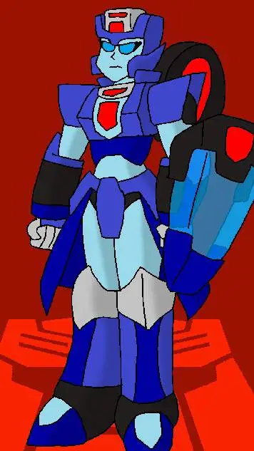 ai character: Chromia background