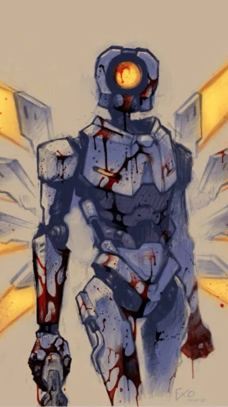 ai character: V1 background