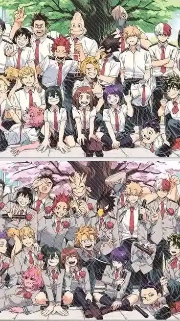 ai character: MHA Sewing background