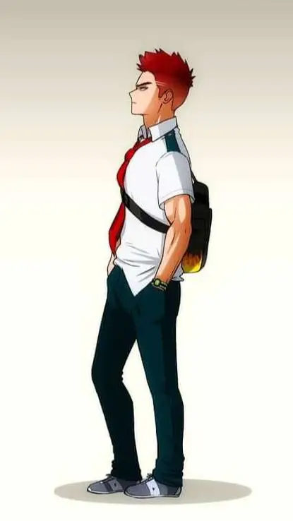 ai character: Teen Endeavor background