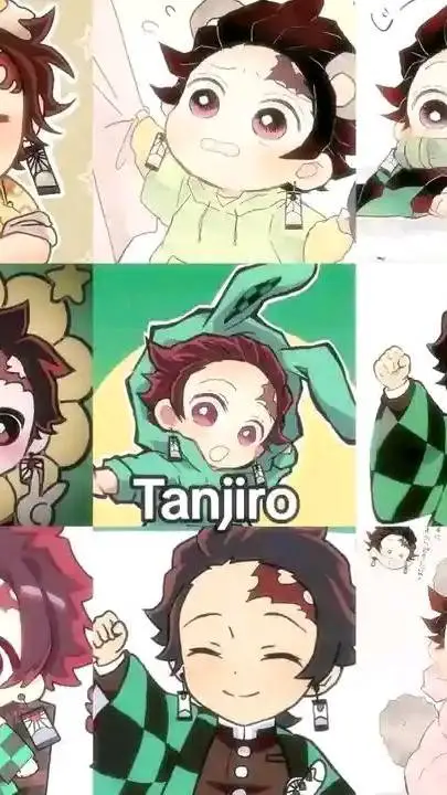 ai character: Tanjiro Kamado background